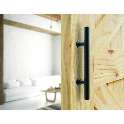 darrahopens Home & Garden > DIY Carbon Steel Door Handle & Flush Pull Wood Door Gate Hardware 12"