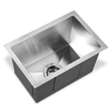 darrahopens Home & Garden > DIY Cefito 30cm x 45cm Stainless Steel Kitchen Sink Under/Top/Flush Mount Silver