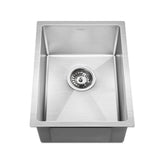 darrahopens Home & Garden > DIY Cefito 34cm x 44cm Stainless Steel Kitchen Sink Under/Top/Flush Mount Silver