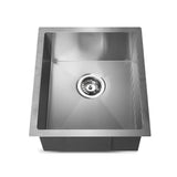darrahopens Home & Garden > DIY Cefito 39cm x 45cm Stainless Steel Kitchen Sink Under/Top/Flush Mount Silver