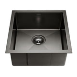darrahopens Home & Garden > DIY Cefito 51cm x 45cm Stainless Steel Kitchen Sink Under/Top/Flush Mount Black