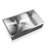 darrahopens Home & Garden > DIY Cefito 70cm x 45cm Stainless Steel Kitchen Sink Under/Top/Flush Mount Silver