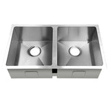 darrahopens Home & Garden > DIY Cefito 77cm x 45cm Stainless Steel Kitchen Sink Under/Top/Flush Mount Silver
