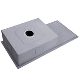 darrahopens Home & Garden > DIY Cefito 96cm x 45cm Stainless Steel Kitchen Sink Under/Top/Flush Mount Silver