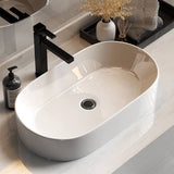 Darrahopens Home & Garden > DIY Cefito Bathroom Basin Vanity Ceramic Basin Above Counter Hand Wash Long Shape