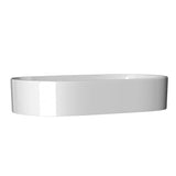 Darrahopens Home & Garden > DIY Cefito Bathroom Basin Vanity Ceramic Basin Above Counter Hand Wash Long Shape