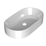 Darrahopens Home & Garden > DIY Cefito Bathroom Basin Vanity Ceramic Basin Above Counter Hand Wash Long Shape