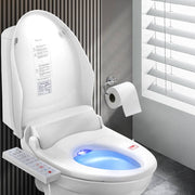darrahopens Home & Garden > DIY Cefito Bidet Electric Toilet Seat Cover Electronic Seats Smart Wash Night Light