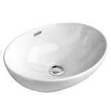 darrahopens Home & Garden > DIY Cefito Ceramic Oval Sink Bowl - White