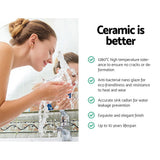 darrahopens Home & Garden > DIY Cefito Ceramic Rectangle Sink Bowl - White