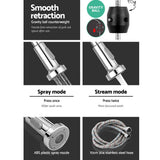 darrahopens Home & Garden > DIY Cefito Kitchen Tap Mixer Faucet Taps Pull Out Laundry Bath Sink Brass Watermark