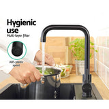 darrahopens Home & Garden > DIY Cefito Mixer Kitchen Faucet Tap Swivel Spout WELS Black