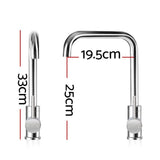 darrahopens Home & Garden > DIY Cefito Mixer Kitchen Faucet Tap Swivel Spout WELS Silver