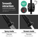 darrahopens Home & Garden > DIY Cefito Pull Out Kitchen Tap Mixer Basin Taps Faucet Vanity Sink Swivel Brass WEL In Black