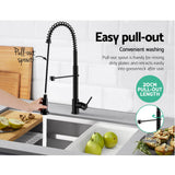 darrahopens Home & Garden > DIY Cefito Pull Out Kitchen Tap Mixer Basin Taps Faucet Vanity Sink Swivel Brass WEL In Black