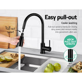 darrahopens Home & Garden > DIY Cefito Pull-out Mixer Faucet Tap - Black
