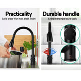 darrahopens Home & Garden > DIY Cefito Pull-out Mixer Faucet Tap - Black