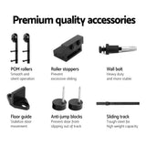 darrahopens Home & Garden > DIY Cefito Sliding Barn Door Hardware Track Set 2m Roller Kit Slide Office Bedroom