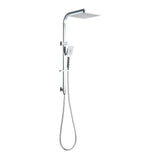 darrahopens Home & Garden > DIY Cefito WELS 10'' Rain Shower Head Set Round Handheld High Pressure Wall Chrome