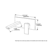 darrahopens Home & Garden > DIY Cefito WELS Bathroom Tap Wall Square Silver Basin Mixer Taps Vanity Brass Faucet