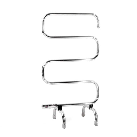 darrahopens Home & Garden > DIY Devanti Electric Heated Towel Rail Rack Rails Freestanding 5 Bars