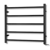 darrahopens Home & Garden > DIY Devanti Heated Towel Rail Electric Warmer Heater Rails Holder Rack Wall Mounted