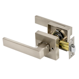 darrahopens Home & Garden > DIY Door Handle Set Lever Passage Function Square Satin Nickel