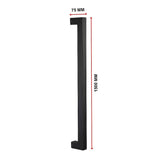 darrahopens Home & Garden > DIY Entrance Door Pull Handle Matte Black 1500mm