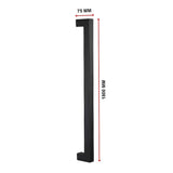 darrahopens Home & Garden > DIY Entrance Door Pull Handle Matte Black 1800mm