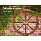 darrahopens Home & Garden > DIY Gardeon Wooden Wagon Wheel