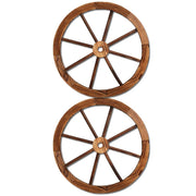 darrahopens Home & Garden > DIY Gardeon Wooden Wagon Wheel X2