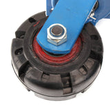 Darrahopens Home & Garden > DIY Industrial 500kg 6inch Heavy Duty Machine Solid rubber Caster Swivel Wheel