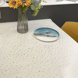 darrahopens Home & Garden > DIY PVC Tablecloth Protector 107X213.4CM Clear Plastic Table Cloth Cover Transparent