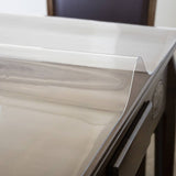 darrahopens Home & Garden > DIY PVC Tablecloth Protector 107X213.4CM Clear Plastic Table Cloth Cover Transparent