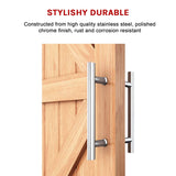 darrahopens Home & Garden > DIY Round 300mm Push Pull Stainless Steel Door Handle Entrance Entry Shower Glass