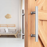 darrahopens Home & Garden > DIY Round 300mm Push Pull Stainless Steel Door Handle Entrance Entry Shower Glass