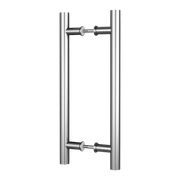darrahopens Home & Garden > DIY Round 300mm Push Pull Stainless Steel Door Handle Entrance Entry Shower Glass