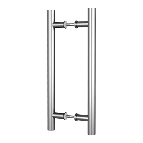 darrahopens Home & Garden > DIY Round 300mm Push Pull Stainless Steel Door Handle Entrance Entry Shower Glass