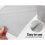 darrahopens Home & Garden > DIY Set of 60 Gutter Guard Guards Aluminium Leaf Mesh 100x20cm Brush DIY Deluxe Garden 60M