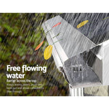 darrahopens Home & Garden > DIY Set of 60 Gutter Guard Guards Aluminium Leaf Mesh 100x20cm Brush DIY Deluxe Garden 60M