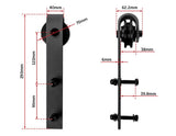 darrahopens Home & Garden > DIY Sliding Barn Door Hardware