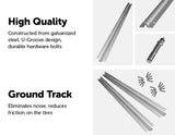 darrahopens Home & Garden > DIY Sliding Gate Hardware Accessories Kit - 2m Track