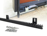darrahopens Home & Garden > DIY Sliding Gate Hardware Accessories Kit - 4m Gear Rack Track