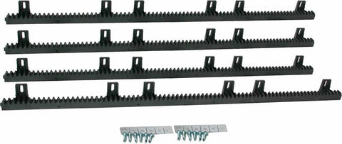 darrahopens Home & Garden > DIY Sliding Gate Hardware Accessories Kit - 4m Gear Rack Track