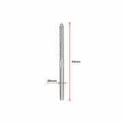 darrahopens Home & Garden > DIY Stainless Steel DIY Rope Balustrade Kit 3.2mm Swage 2 x Lag Screw Term - 10 pack