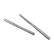 darrahopens Home & Garden > DIY Stainless Steel DIY Rope Balustrade Kit 3.2mm Swage 2 x Lag Screw Term - 10 pack