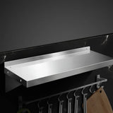 darrahopens Home & Garden > DIY Stainless Steel Wall Shelf Kitchen Shelves Rack Mounted Display Shelving 900mm