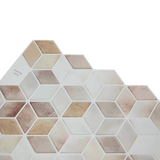 darrahopens Home & Garden > DIY Tiles 3D Peel and Stick Wall Tile Shell Mosaic (30cm x 30cm x 10 sheets)