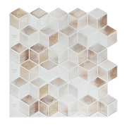 darrahopens Home & Garden > DIY Tiles 3D Peel and Stick Wall Tile Shell Mosaic (30cm x 30cm x 10 sheets)