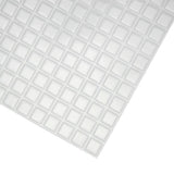 darrahopens Home & Garden > DIY Tiles 3D Peel and Stick Wall Tile Stereoscopic Crystal White (30cm x 30cm x 10 sheets)